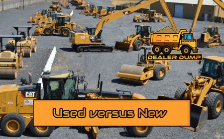 Benefits of Purchasing Used versus New Heavy Equipment