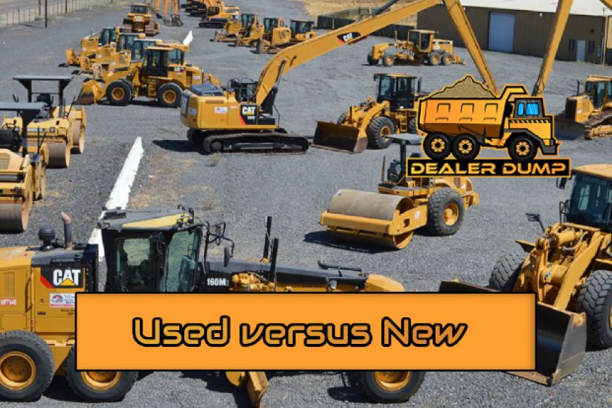 Benefits of Purchasing Used versus New Heavy Equipment